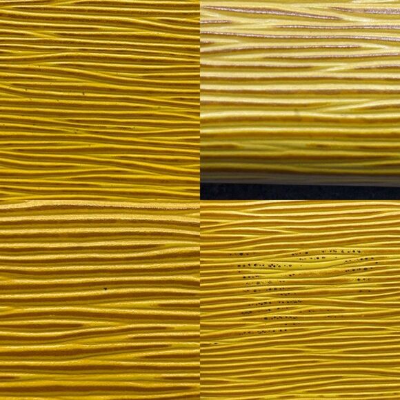 Louis Vuitton Yellow Epi Leather Sarah Trifold Wallet Snap Closure Luxury - Picture 13 of 16